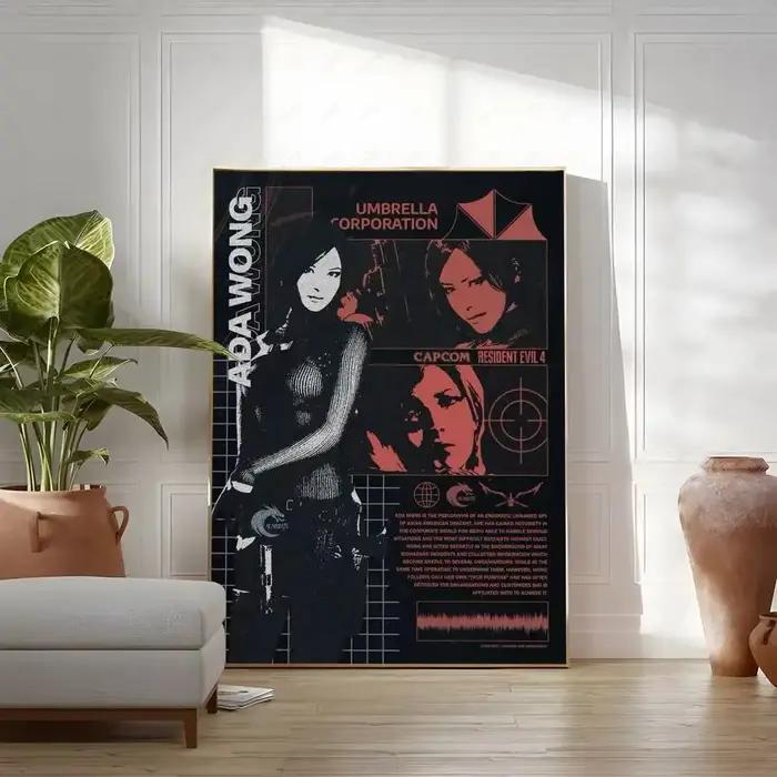 Affiche de jeu r-resident maléfique