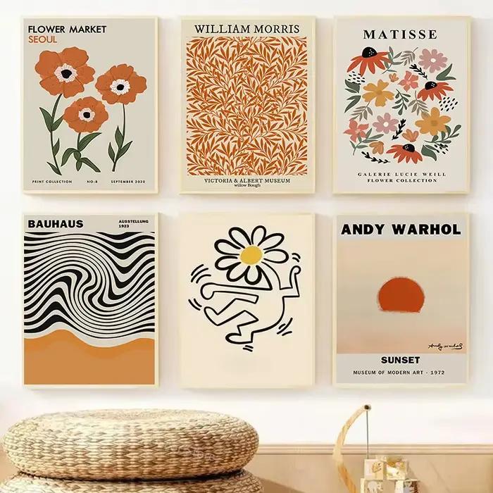 Affiche d'Art Abstrait Yayoi Kusama