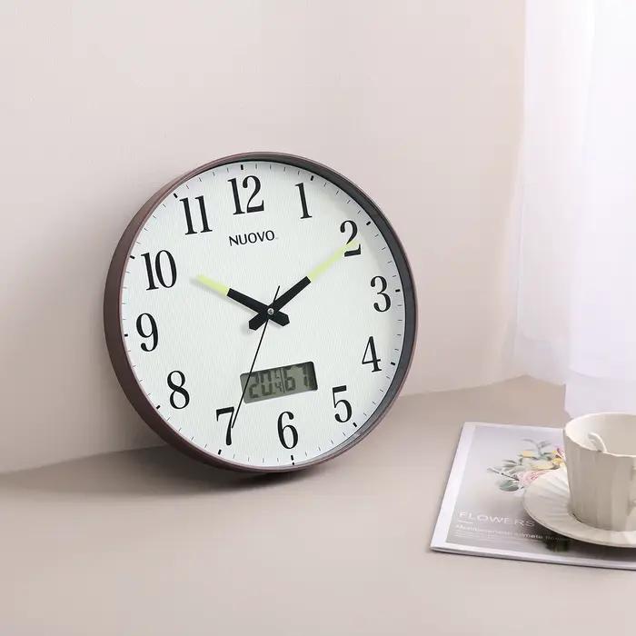 Horloge murale Simple de 12 pouces