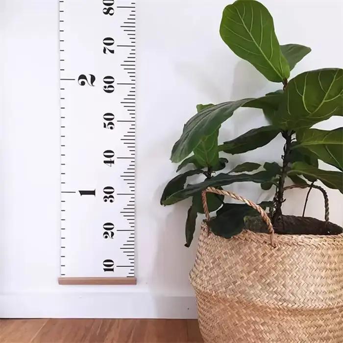 Autocollant mural suspendu en bois