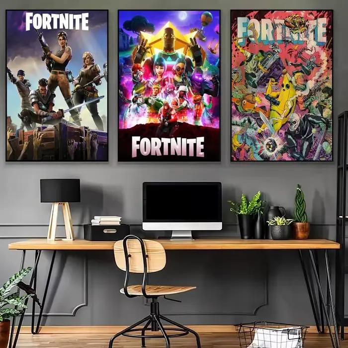 Affiche de jeu F-Fortnite