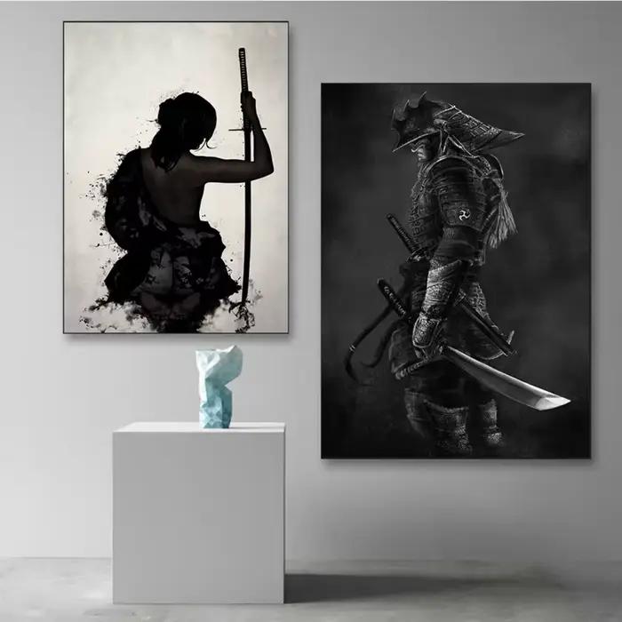 Peinture murale esthétique d'anime japonais