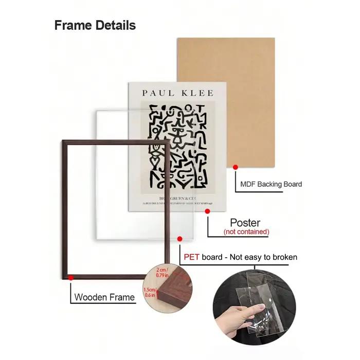 Cadre Photo MDF 30x40cm 21x30cm 15x20cm A4 A8 cadres