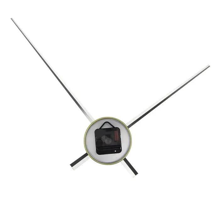 Kit d'horloge murale DIY de grande taille - Mécanisme à quartz avec aiguilles d'heures