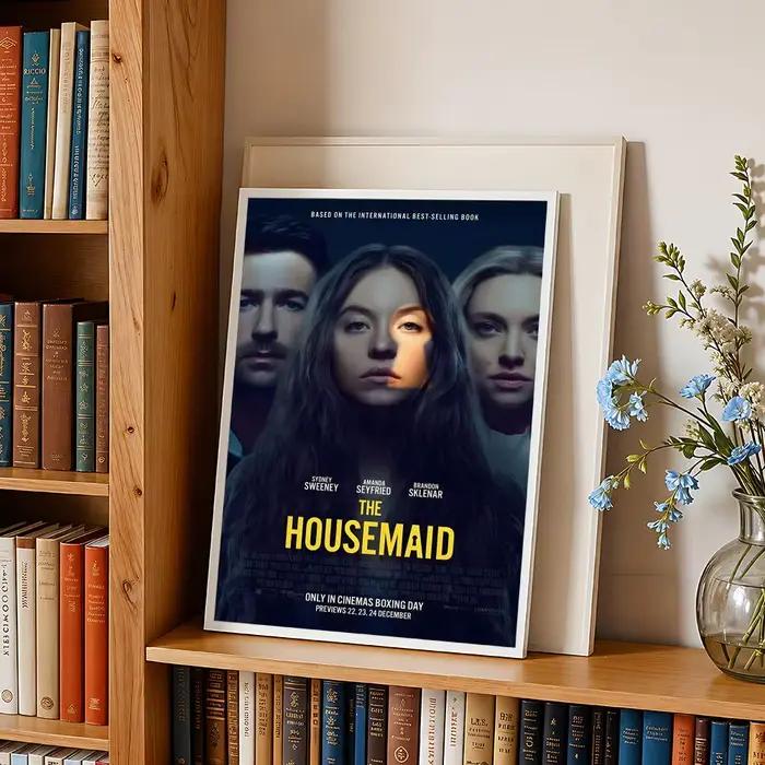 Affiche murale autocollante HD du film The H-Housemaid, imperméable, amovible, ne se décolore pas, pour la décoration de la chambre à coucher et du salon
