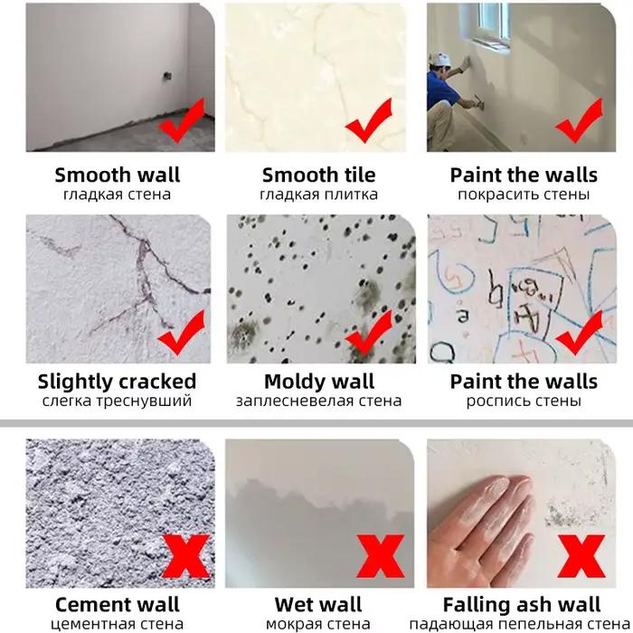 Papier peint auto-adhésif 3D imperméable