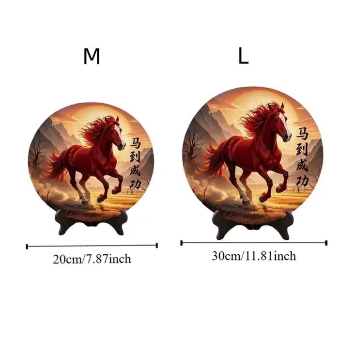 Peintures décoratives de l'année du cheval