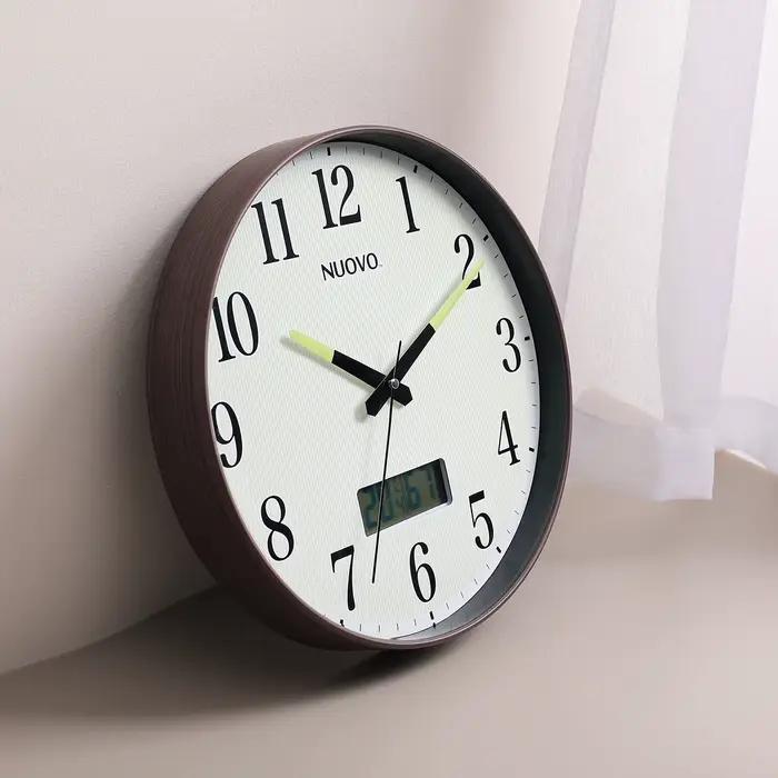 Horloge murale Simple de 12 pouces