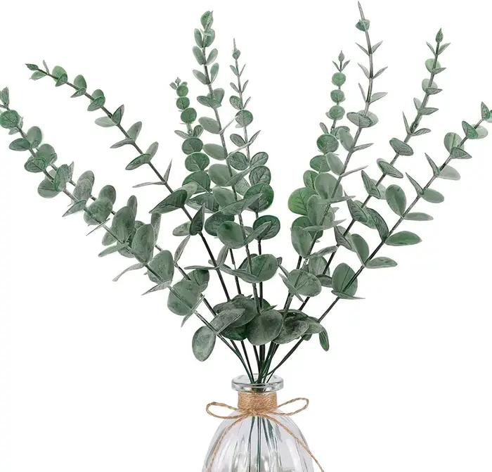Plantes Rustiques d'Eucalyptus Artificielles pour Décoration de Mariage