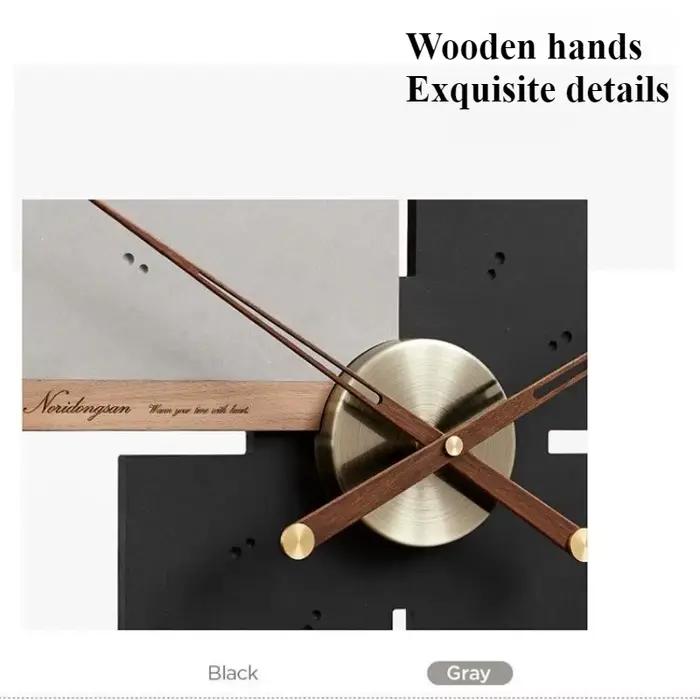 Grande horloge murale moderne