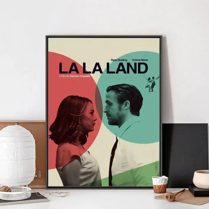 Affiche vintage de La La Land pour chambre à coucher