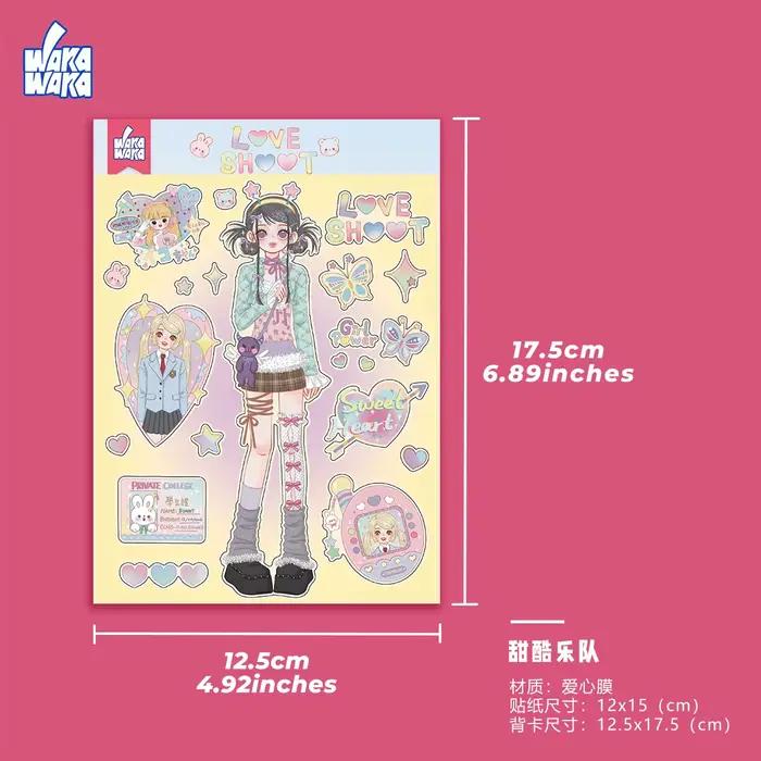 Autocollant décoratif pour scrapbooking