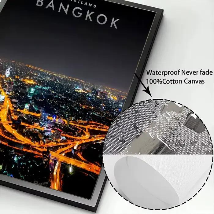 Affiches sur toile de ville de Thaïlande et de Bangkok