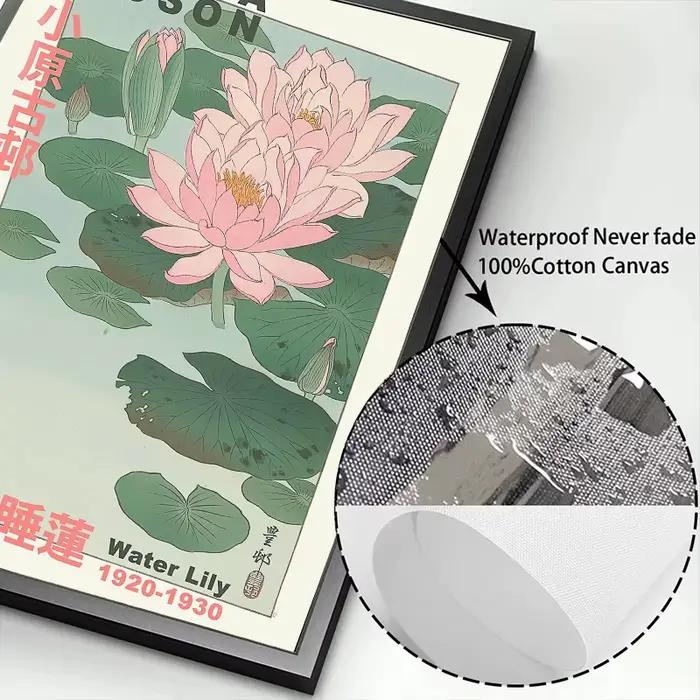 Affiche d'art japonais vintage