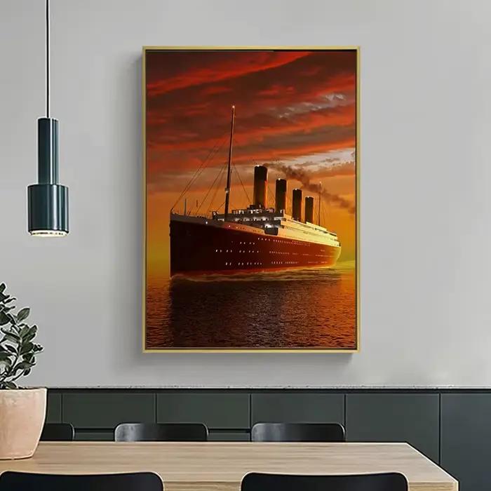 Affiche Titanic, images Vintage de voiles au voile et de la mer