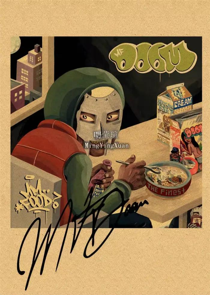 Fur sing DOOM-Affiches rétro en papier kraft vintage