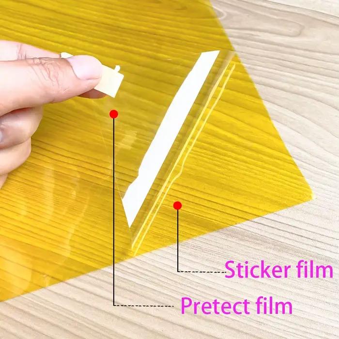 Film de fenêtre coloré 40cm x 120cm, teinte de verre teintée, autocollants transparents auto-adhésifs pour maison, bureau, porte, rouleau de décoration en verre, bricolage