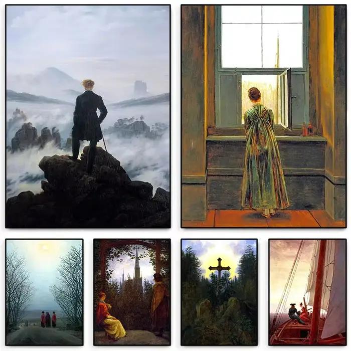 Affiches d'art de Caspar David Friedrich