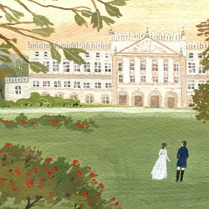 Affiche de fierté et de préjugés Pemberley