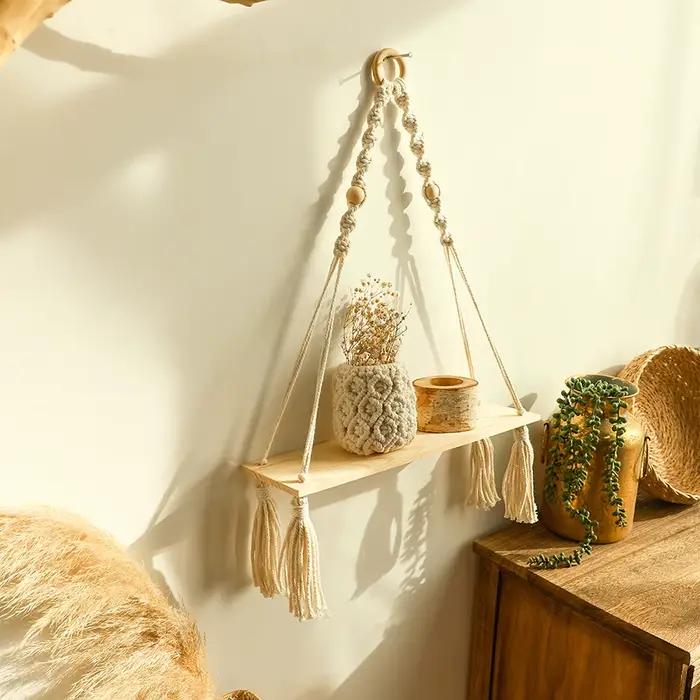 Étagère murale en bois