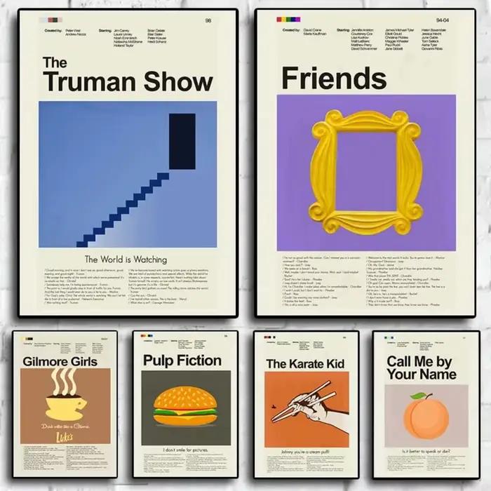 Affiche de Film Vintage des Années 80
