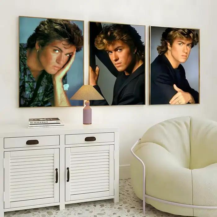 Peinture calligraphique Singer G-George Michael
