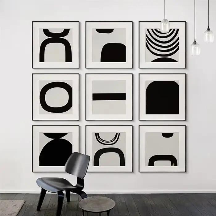 Art mural scandinave Simple
