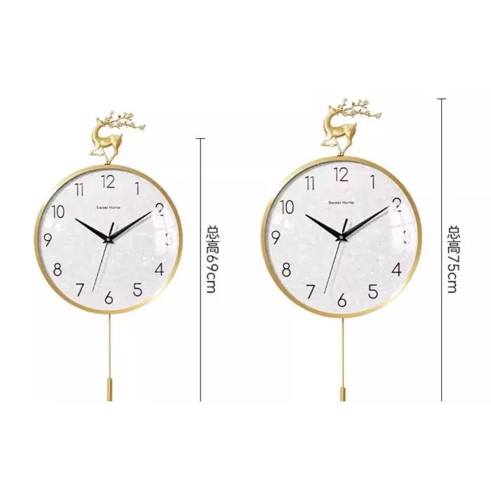 Salon moderne horloge murale esthétique Unique minimaliste italie
