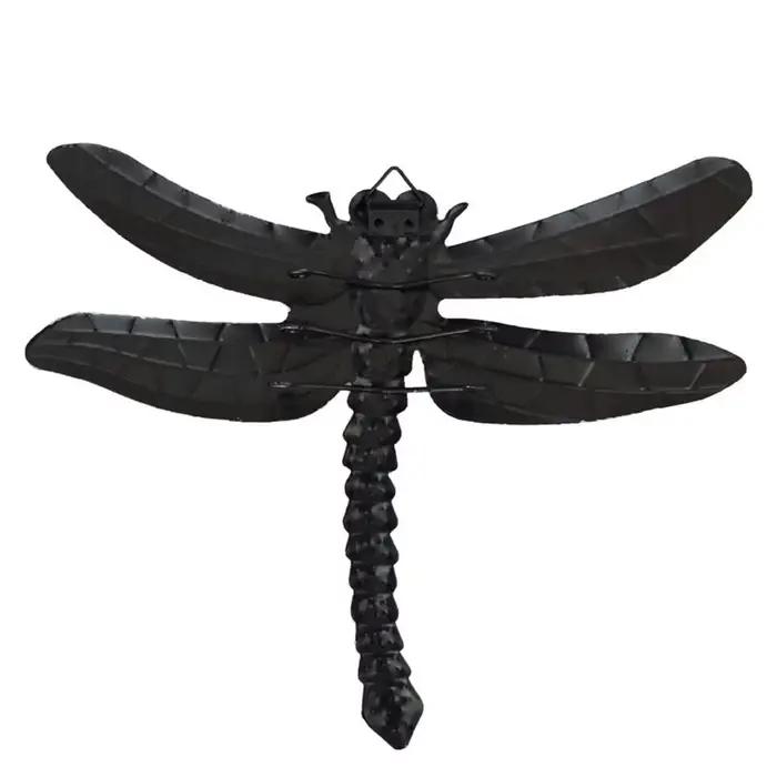 Sculpture de libellule en métal faite à la main pour la maison