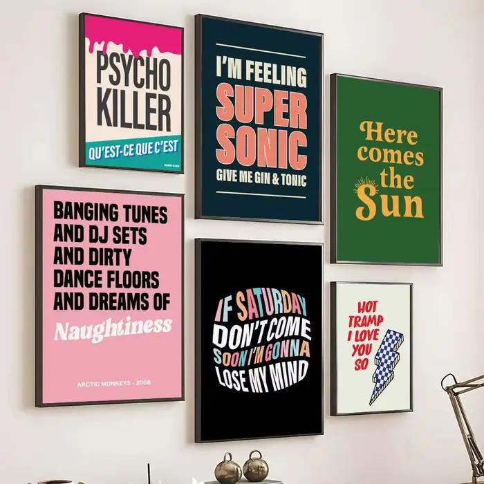 Affiche d'art Disco Pop