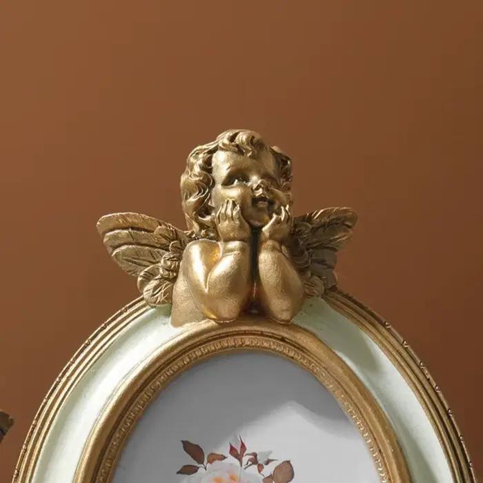 Cadre Photo rétro, Mini cadre Photo orné Antique pour affichage table