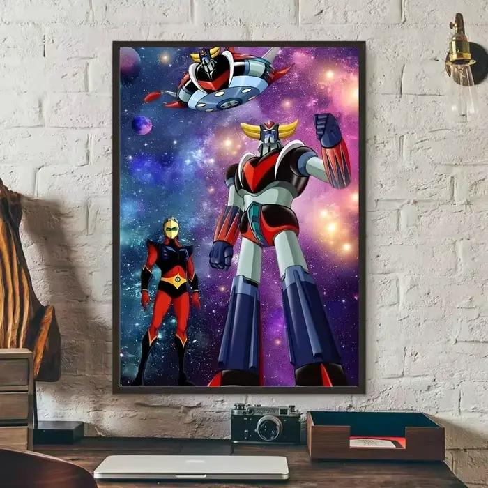 Robot g-ororak classique Anime affiche HD décor à la maison mur collant étanche