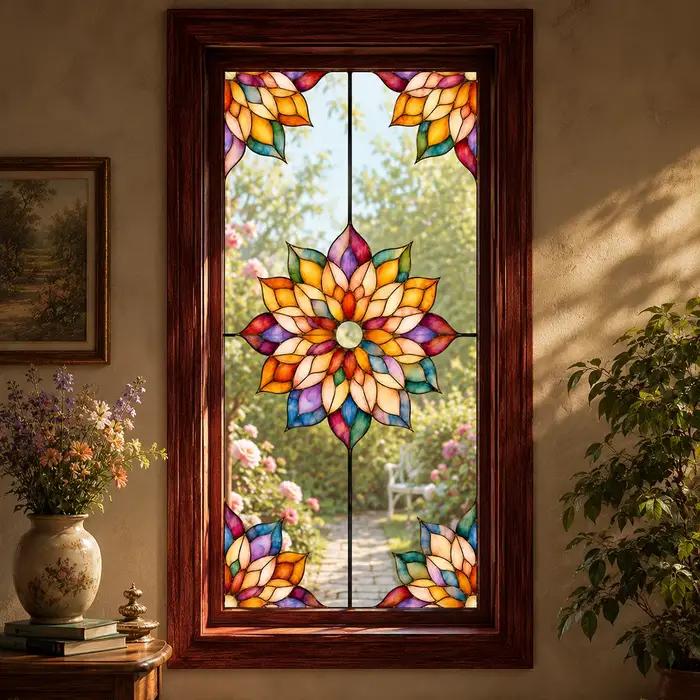 Film décoratif pour fenêtre en verre