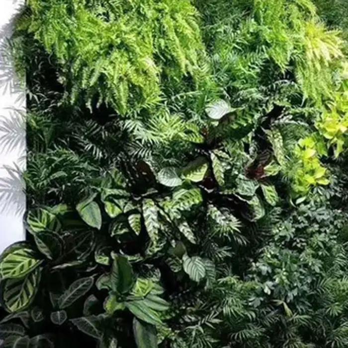 Panneau mural de plantes artificielles DIY