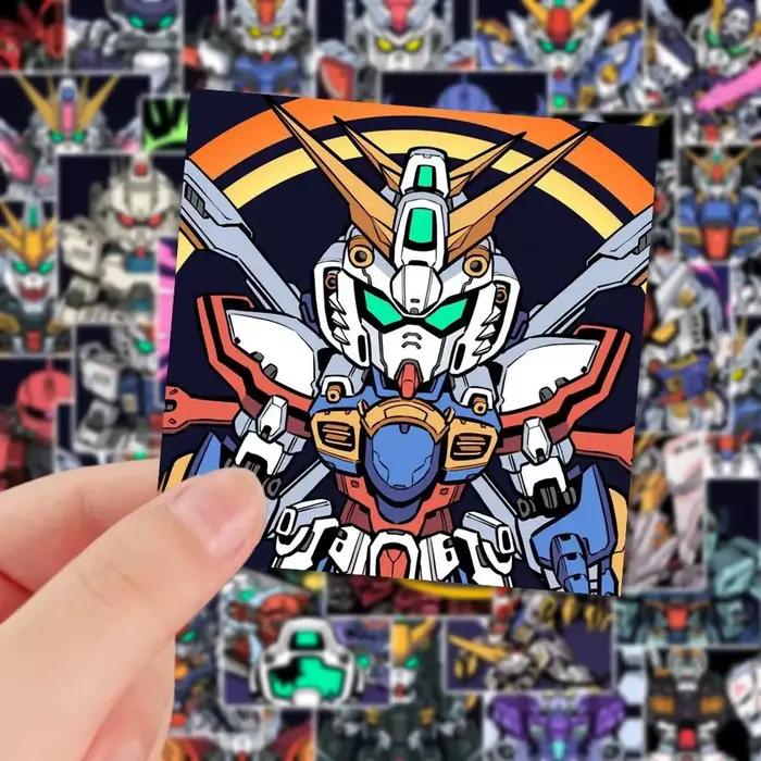 10/30/63 pièces GUNDAM Anime autocollants classique Cool Manga décalcomanies décoration bricolage Skateboard téléphone