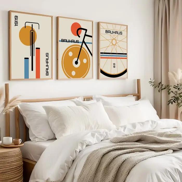 Affiches en toile de vélo Bauhaus