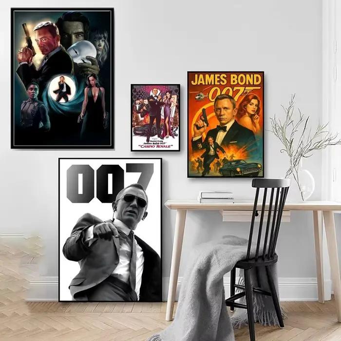 Cool j-james Bond affiche décor à la maison