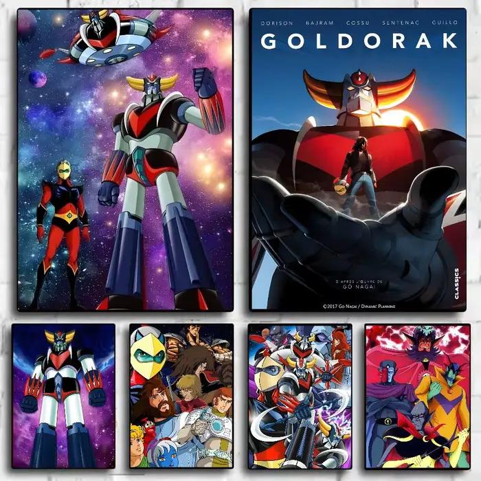 Robot g-ororak classique Anime affiche HD décor à la maison mur collant étanche
