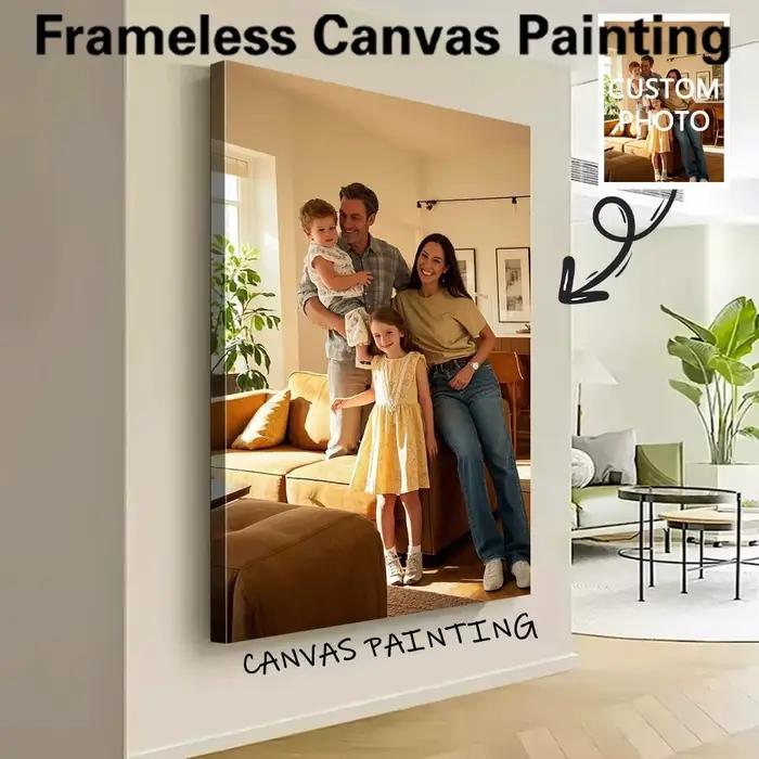 1 pièce, toile murale personnalisée sans cadre
