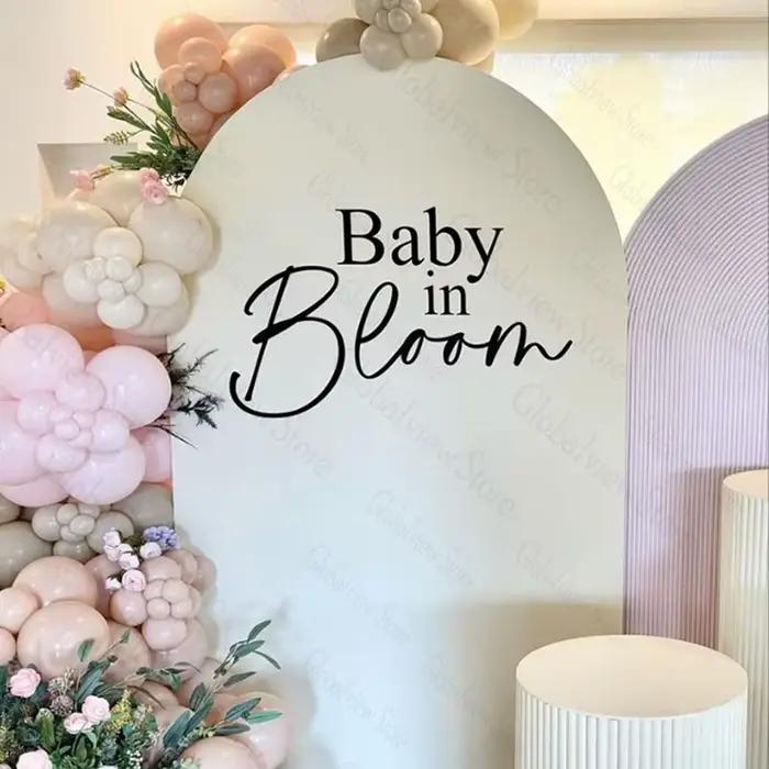 Autocollant en Vinyle en Fleurs pour Bébé