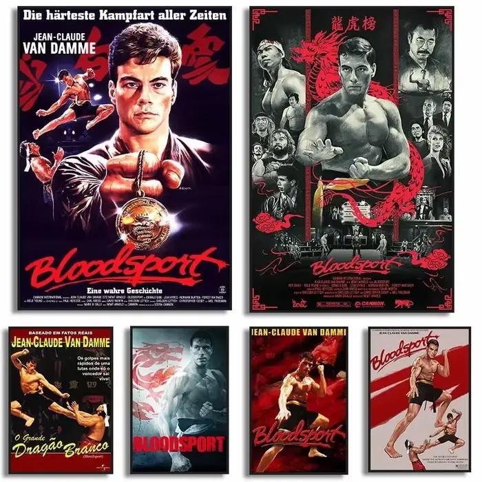 Affiche de Film Vintage Bloodsport