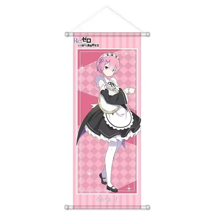 Affiches de l'anime Re:Life in A Different World From Zero Rem Ram Emilia Beatrice