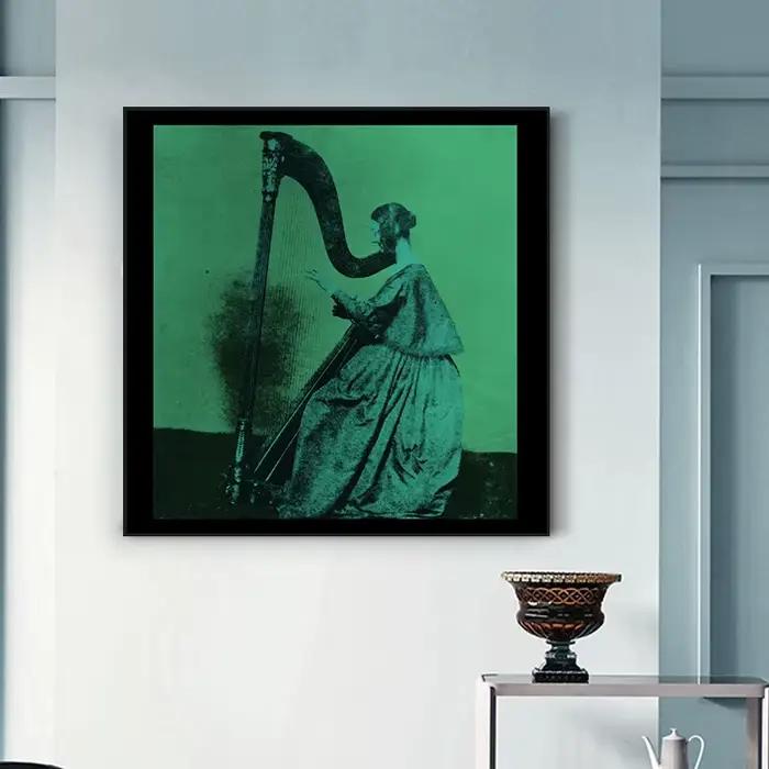 Affiche imprimée d'album de musique rock