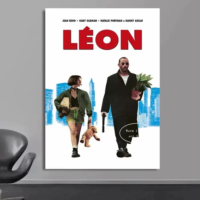 Affiches de film Leon imprimées célèbres
