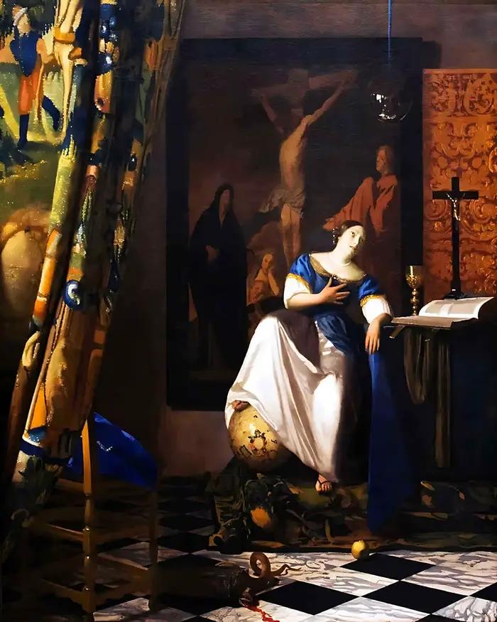 La demoiselle d'honneur de Johannes Vermeer