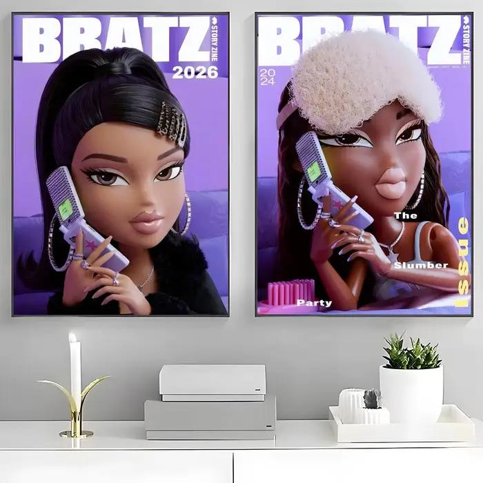 Affiche de poupée Anime Bratz