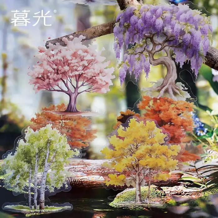 Autocollants adhésifs l'arbre