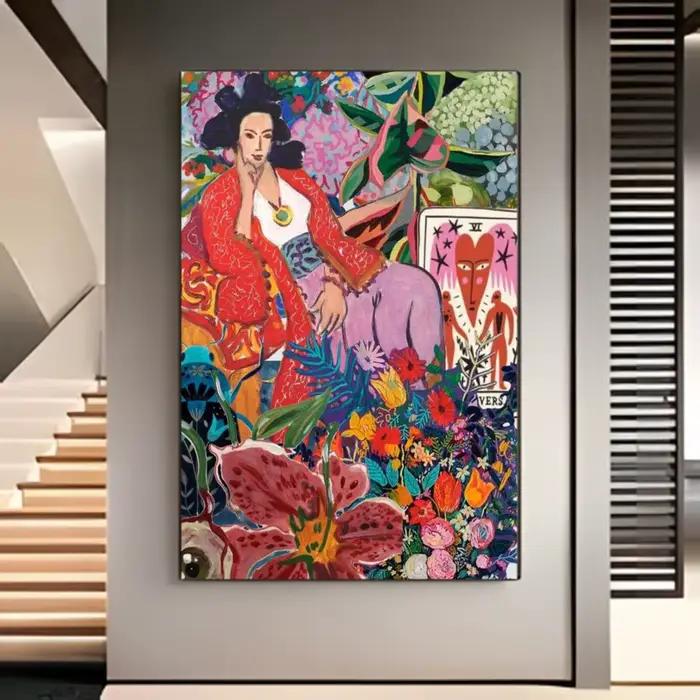 Affiche d'art fauviste sans cadre