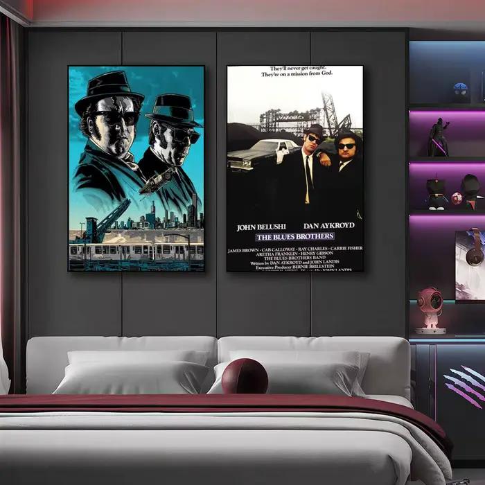 Affiche de film vintage Blues Brothers