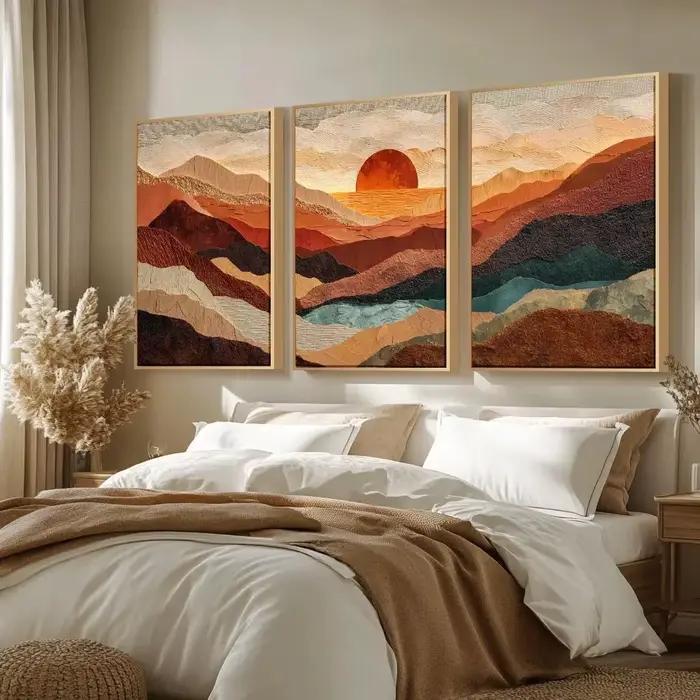 Peinture sur toile sans cadre